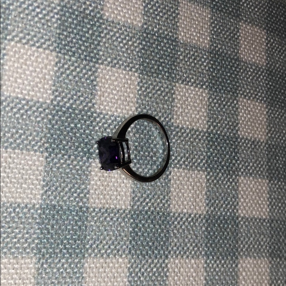 Silver Amethyst ring